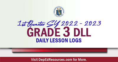 1st quarter Grade 3 daily lesson log