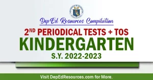 ready made kindergarten 2nd periodical tests