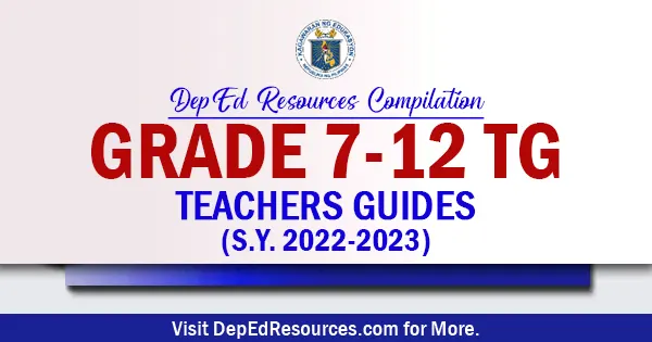 Grade-7-8-9-10-jhs-shs-Teachers-Guides-TG melc based tg