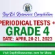 ready made Grade 4 3rd periodical tests