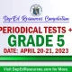ready made Grade 5 3rd periodical tests
