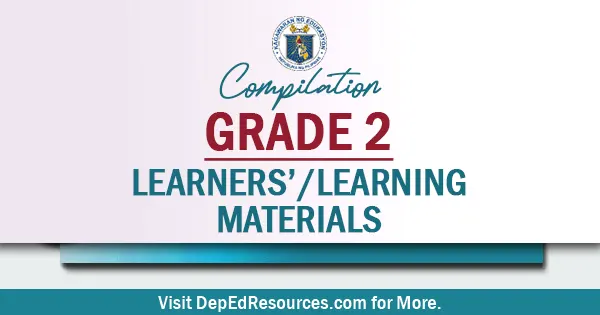 Grade 2 Quarter 4 Learners Materials Deped Learning Materials